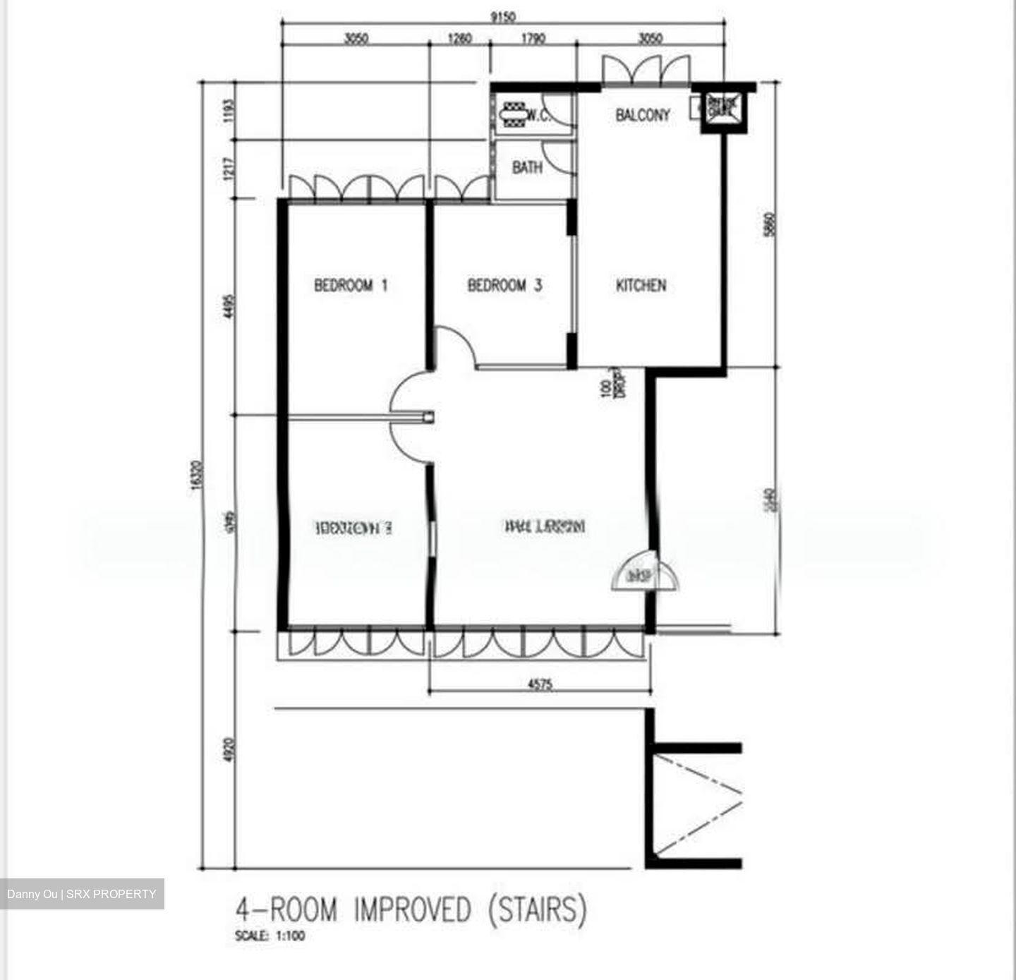 Blk 52 New Upper Changi Road (Bedok), HDB 4 Rooms #547266831